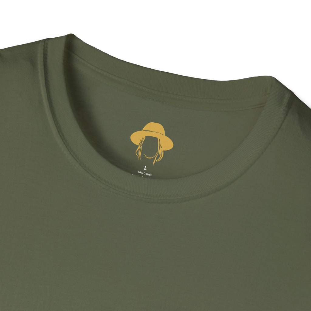 Taj Farrant Gold Logo: Unisex Softstyle T-Shirt