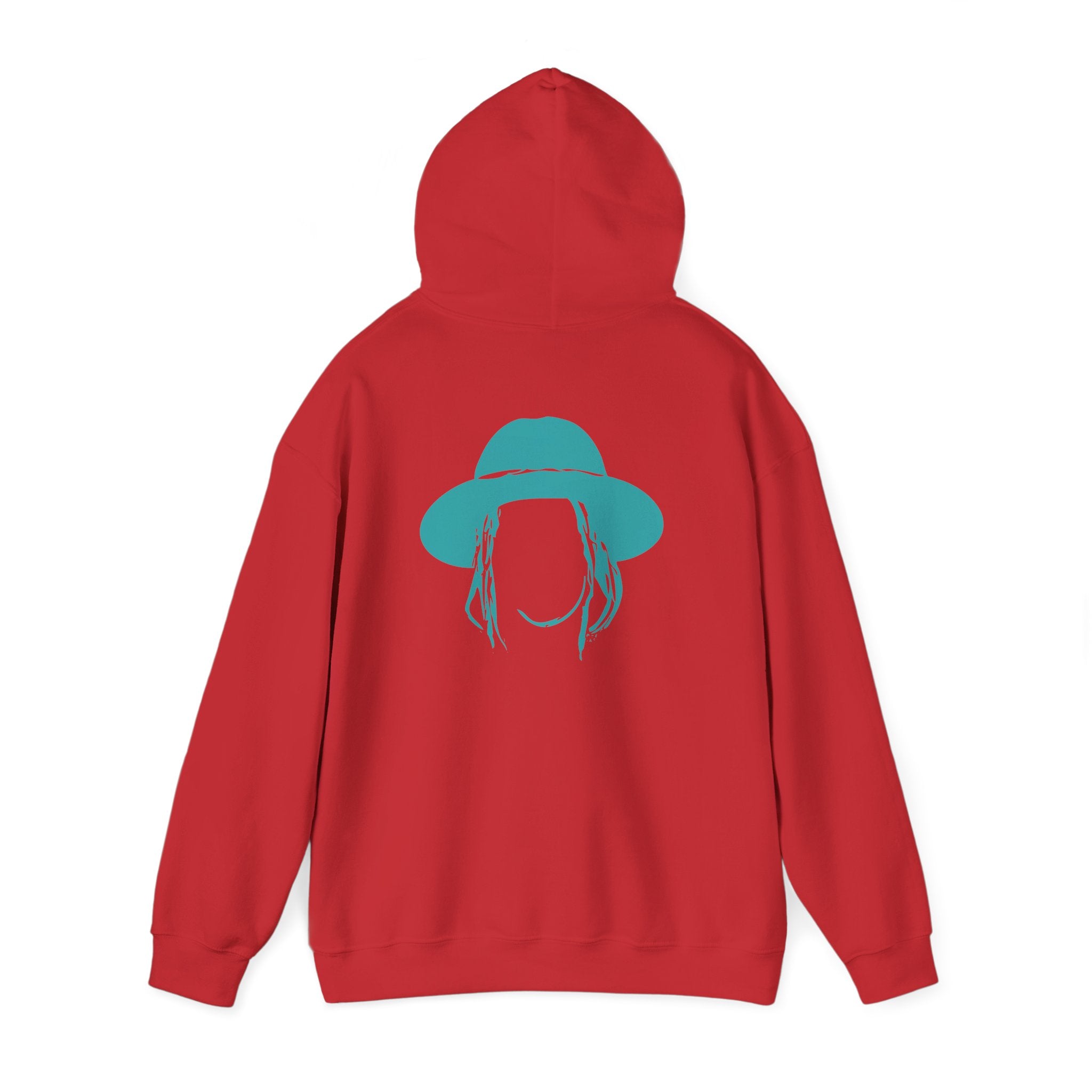 Taj Farrant Teal Logo: Unisex Heavy Blend™ Hooded Sweatshirt