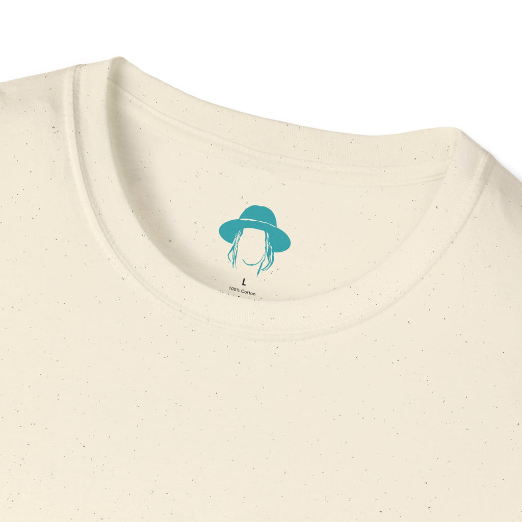 Taj Farrant Teal Logo: Unisex Softstyle T-Shirt