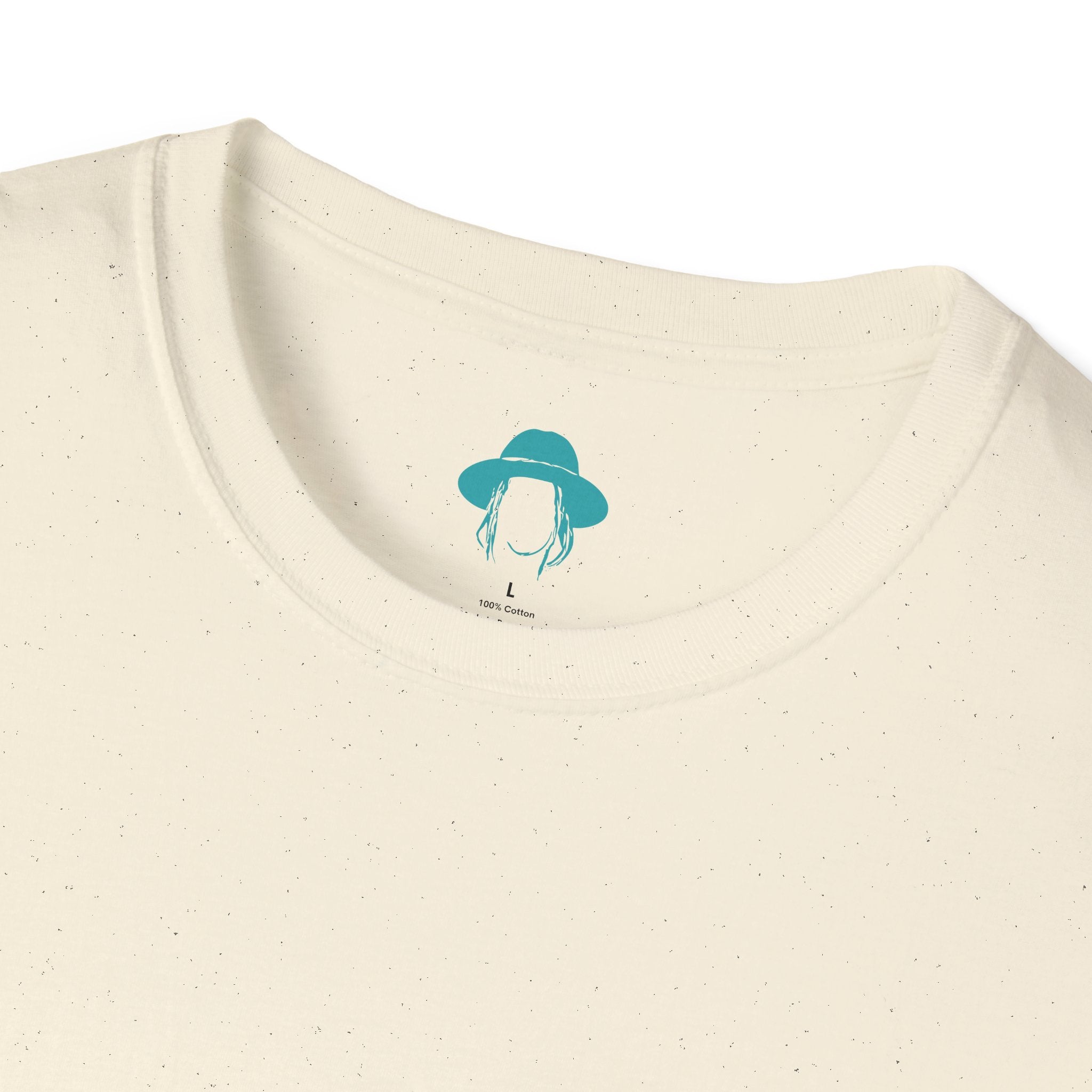 Taj Farrant Teal Logo: Unisex Softstyle T-Shirt