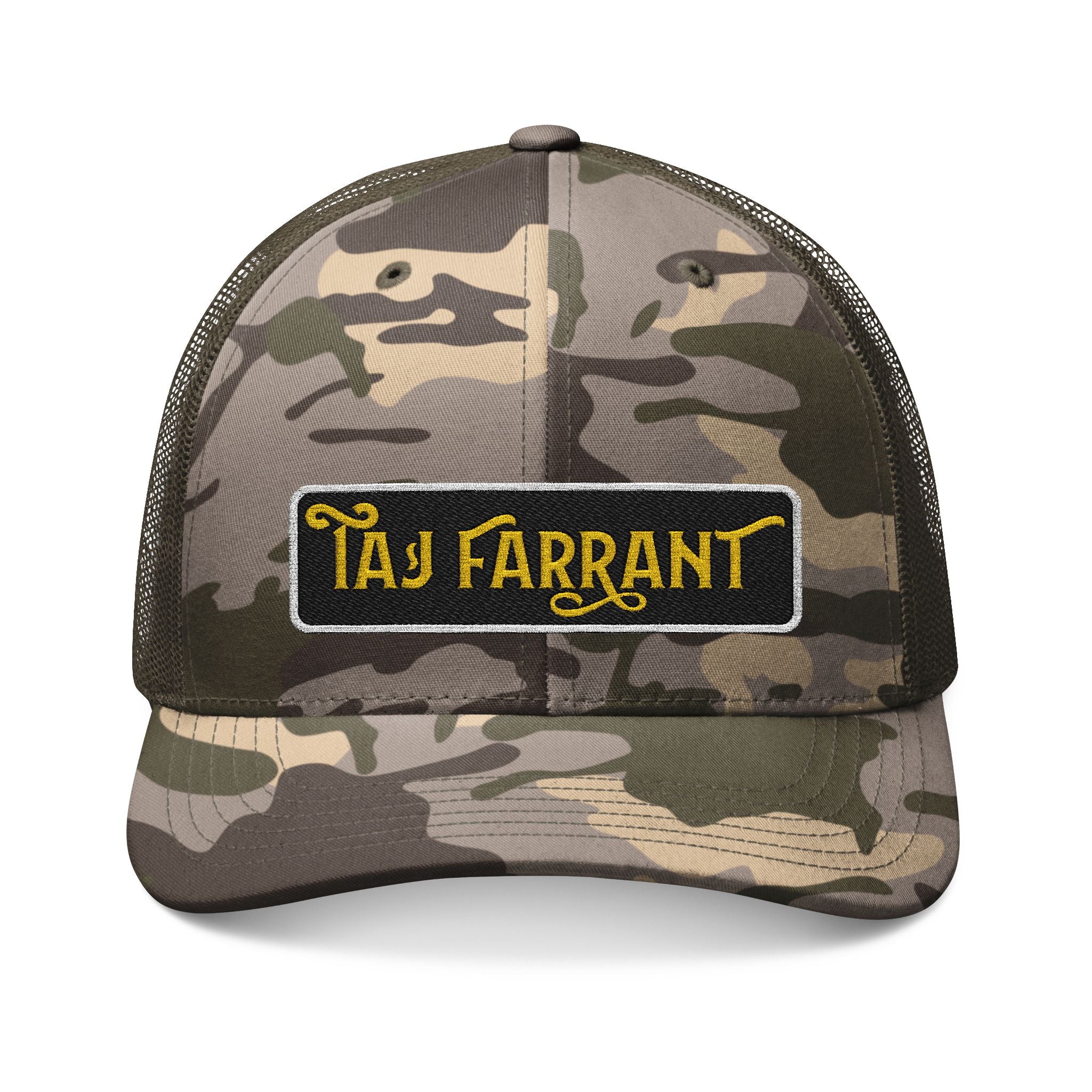 Camouflage Trucker Hat (Embroidery)
