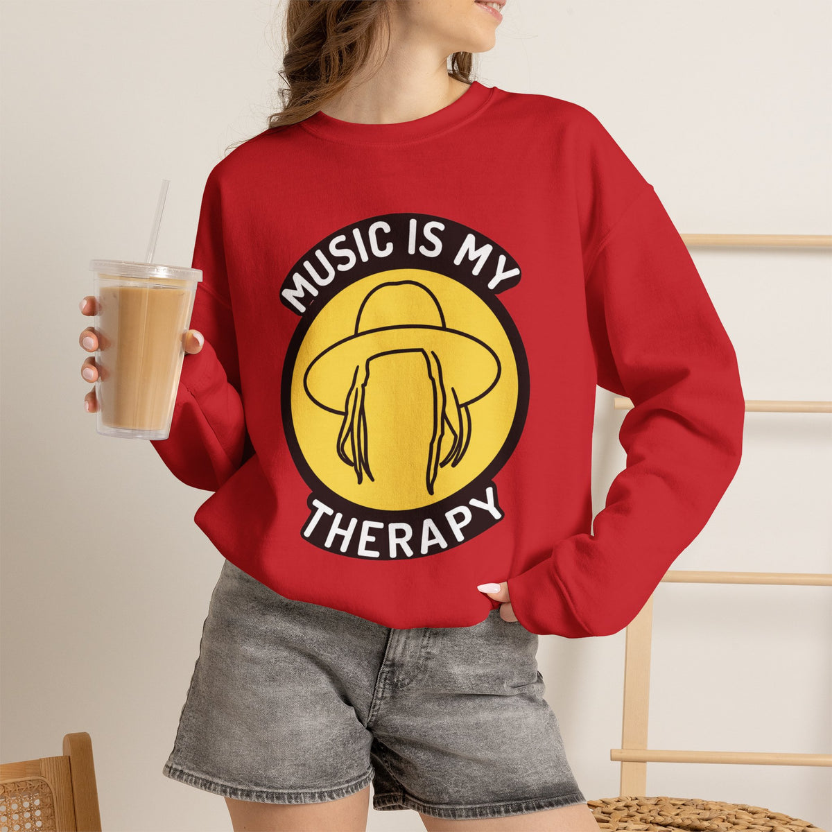 Music Is Therapy Sweatshirt