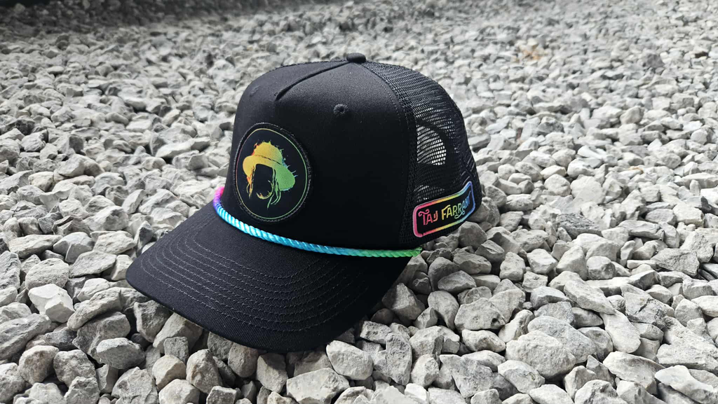 Autographed Taj Farrant Rainbow Splash Cap