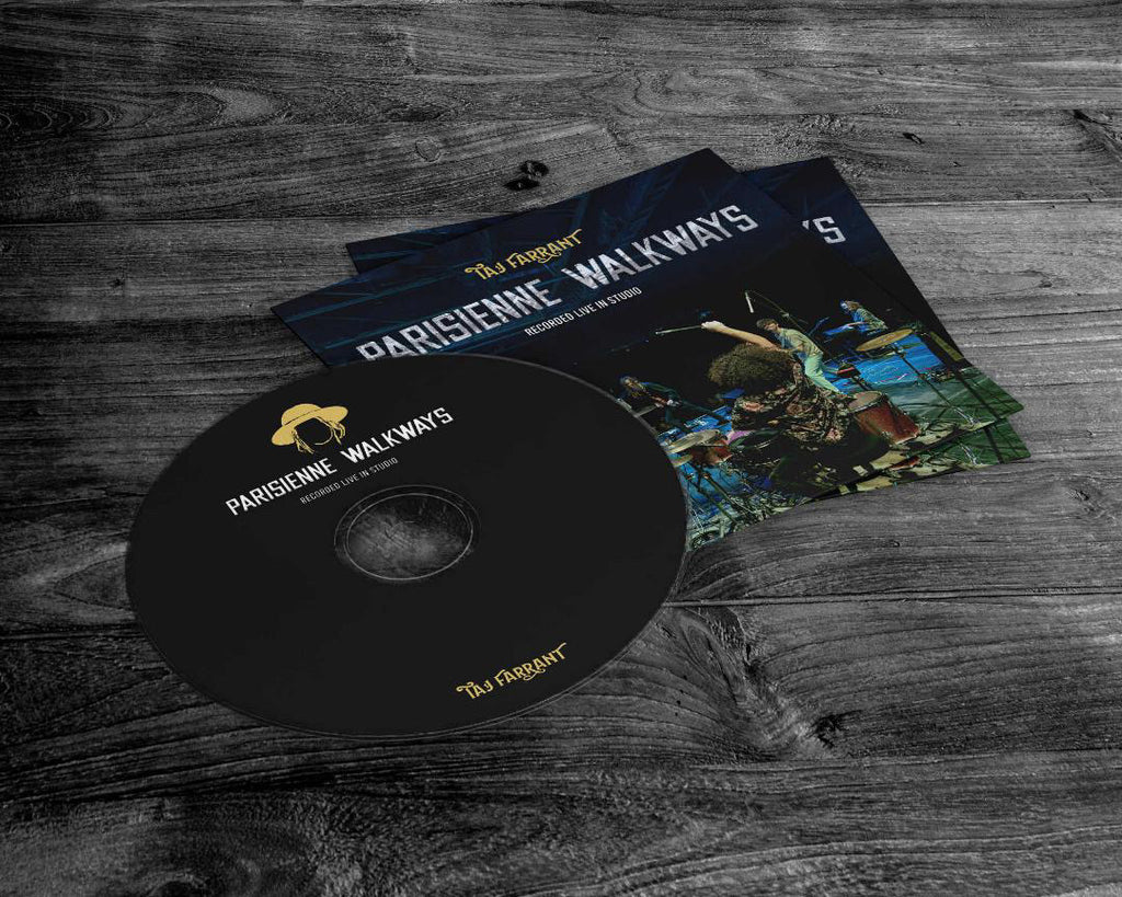 Limited Press Parisienne Walkways CD & Live Poster  (Signed/Numbered)